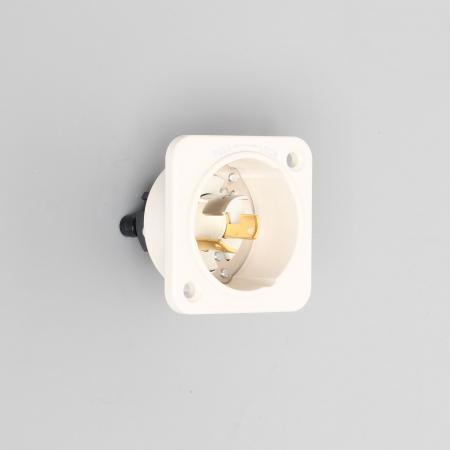 Rakuten - アメリカン電機 3115N 引掛形 フランジインレット(ナイロン製) 接地形2P 15A 125V