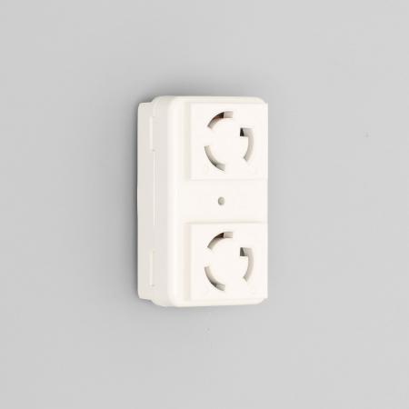 Rakuten - アメリカン電機 3117HD-L5 引掛形 複式機器用アウトレット 白 接地形2P 15A 125V