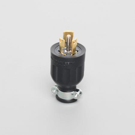 Rakuten - アメリカン電機 3122GR 引掛形 プラグ(ゴムカバー) 接地形3P 15A 250V