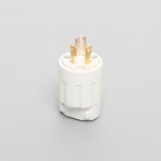 Rakuten - アメリカン電機 3122N-IV 引掛形 プラグ(ナイロンカバー) 白 接地形2P 15A 250V