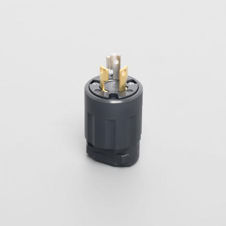 乐天商城 - アメリカン電機 3122N 引掛形 プラグ(ナイロンカバー) 接地形2P 15A 250V