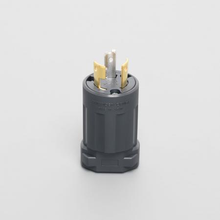 乐天商城 - アメリカン電機 3222N 引掛形 プラグ(ナイロンカバー) 3P 20A 250V
