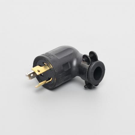 Rakuten - アメリカン電機 3222RL 引掛形 プラグ(ゴムカバーL型) 3P 20A 250V