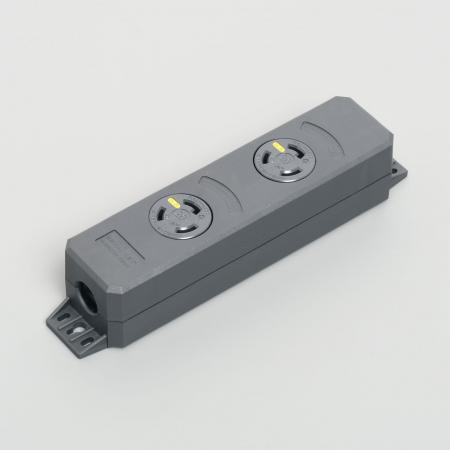 Rakuten - アメリカン電機 3223NT-L6 引掛形 ダブルタップ 接地形2P 20A 250V