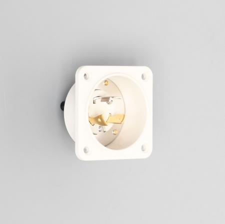 Rakuten - アメリカン電機 3225N-L6 引掛形 フランジインレット(ナイロン製) 接地形2P 20A 250V