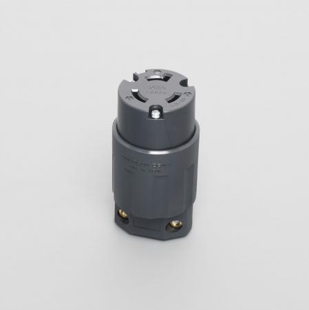 Rakuten - アメリカン電機 3244N-L8 引掛形 コ-ドコネクタボディ(ナイロンカバー) 接地形2P 20A 480V