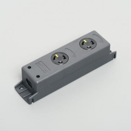 乐天商城 - アメリカン電機 3313NT-L5 引掛形 ダブルタップ 接地形2P 30A 125V