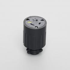 Rakuten - アメリカン電機 3314R-L5 引掛形 コ-ドコネクタボディ(ゴムカバー) 接地形2P 30A 125V