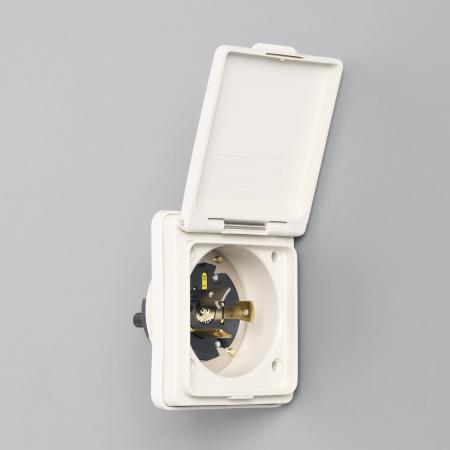 Rakuten - アメリカン電機 3315NW-L5 引掛形 防水形フランジインレット(ナイロン製) 接地形2P 30A 125V