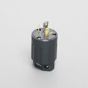 アメリカン電機 3322N-L6 引掛形 プラグ(ナイロンカバー) 接地形2P 30A 250V