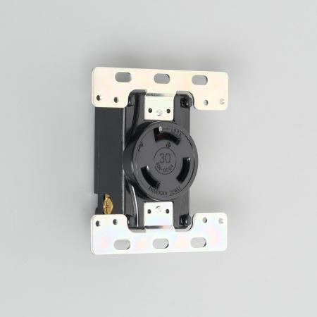乐天商城 - アメリカン電機 3360-2 引掛形 防水形プレート 専用コンセント 3P 30A 600V