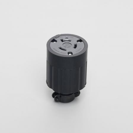 乐天商城 - アメリカン電機 3364R 引掛形 コ-ドコネクタボディ(ゴムカバー) 3P 30A 600V