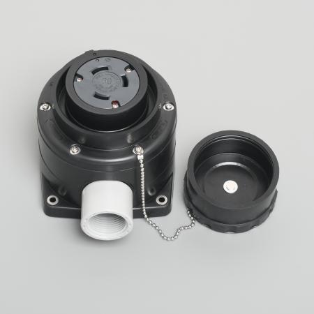 Rakuten - アメリカン電機 3621RW 引掛形 防水形露出コンセント 3P 60A 250V