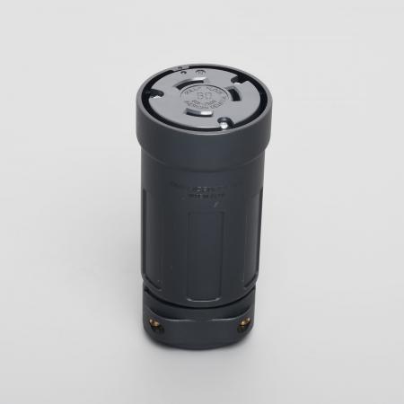 乐天商城 - アメリカン電機 3624E 引掛形 コ-ドコネクタボディ(プラカバー) 3P 60A 250V