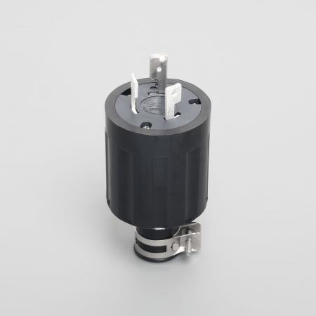 Rakuten - アメリカン電機 3662R 引掛形 プラグ(ゴムカバー) 3P 60A 600V