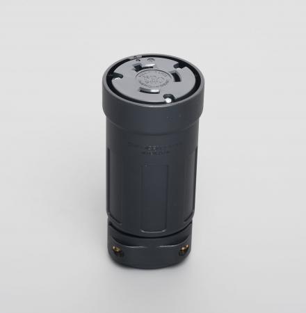 乐天商城 - アメリカン電機 3664E 引掛形 コ-ドコネクタボディ(プラカバー) 3P 60A 600V