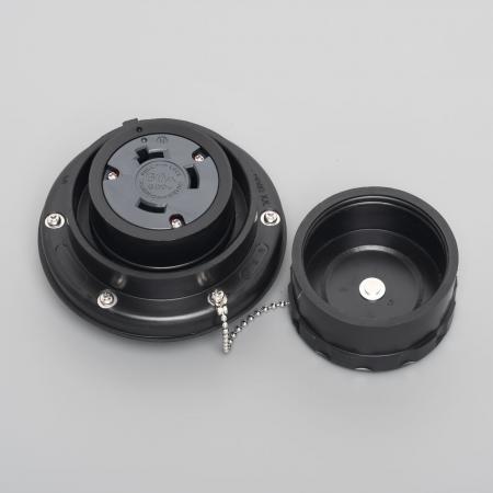 Rakuten - アメリカン電機 3666RW 引掛形 防水形パネルコンセント 3P 60A 600V