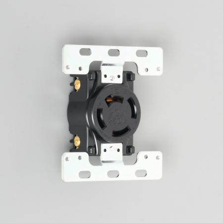 乐天商城 - アメリカン電機 4220-2 引掛形 防水形プレート 専用コンセント 接地形3P 20A 250V