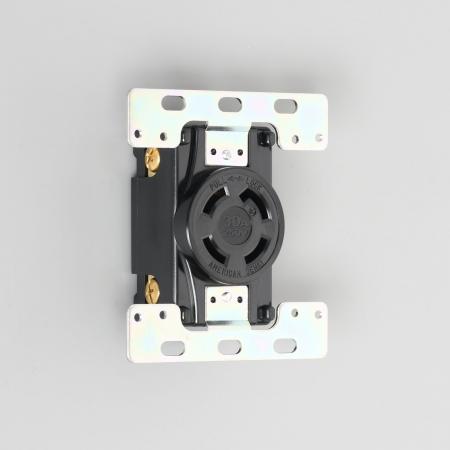 Rakuten - アメリカン電機 4320-2 引掛形 防水形プレート 専用コンセント 接地形3P 30A 250V