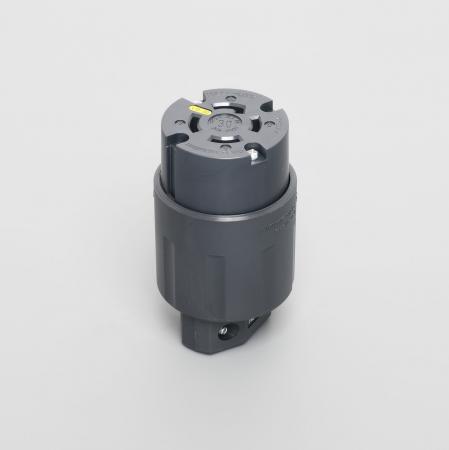 Rakuten - アメリカン電機 4324N-L15 引掛形 コ-ドコネクタボディ(ナイロンカバー) 接地形3P 30A 250V