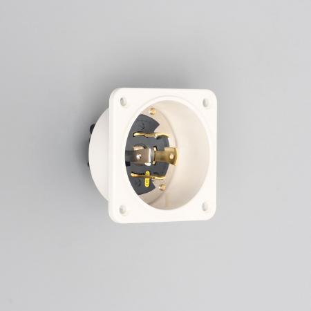 Rakuten - アメリカン電機 4325N-L15 引掛形 フランジインレット(ナイロン製) 接地形3P 30A 250V