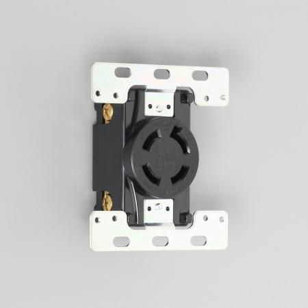 乐天商城 - アメリカン電機 4360-2 引掛形 防水形プレート 専用コンセント 接地形3P 30A 600V