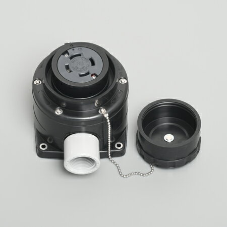 乐天商城 - アメリカン電機 4621RW 引掛形 防水形露出コンセント 接地形3P 60A 250V