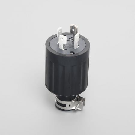 Rakuten - アメリカン電機 4622R 引掛形 プラグ(ゴムカバー) 接地形3P 60A 250V