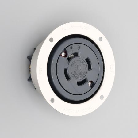 Rakuten - アメリカン電機 4626 引掛形 フランジコンセント 接地形3P 60A 250V
