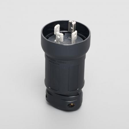 Rakuten - アメリカン電機 4662E 引掛形 プラグ(プラカバー) 接地形3P 60A 600V