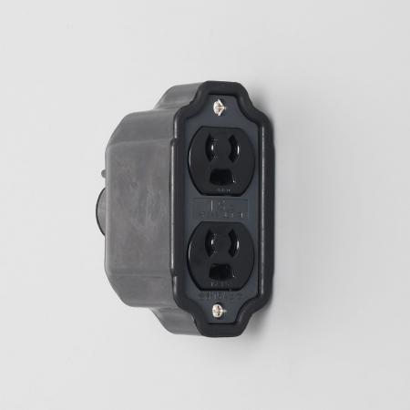 乐天商城 - アメリカン電機 7113GRZ 抜止形 ダブルコネクタボディ 接地形2P 15A 125V