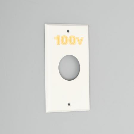 Rakuten - アメリカン電機 8071N-100 エンプラプレ-ト 小穴1ケ用 P:101 100V