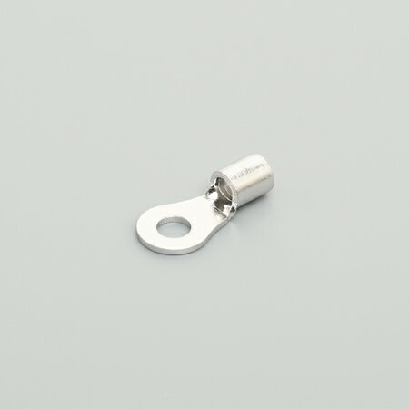 アメリカン電機 CR5.5-4RP 圧着端子(R形) 銅線用 R5.5-4 ロジウムメッキ仕上ゲ 10ケ入