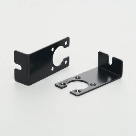 Rakuten - アメリカン電機 HKC-SPT40B コンセントバー1Uタイプ用 ブラケット40mm 黒 2ケ入