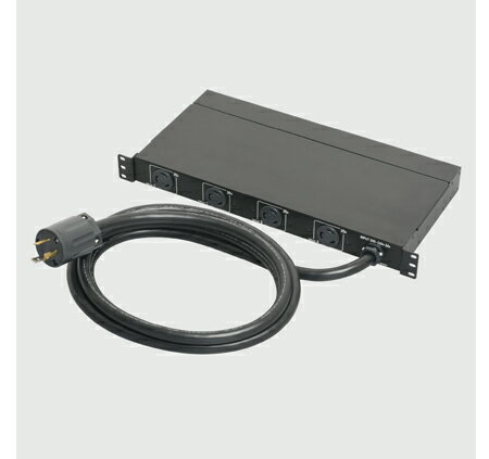 Rakuten - アメリカン電機 HKC2800UL 引掛形 コンセントバー4ケ口 1Uタイプ 20A安全ブレーカ付(UL/CSA規格認定仕様) 接地形2P 30A 250V