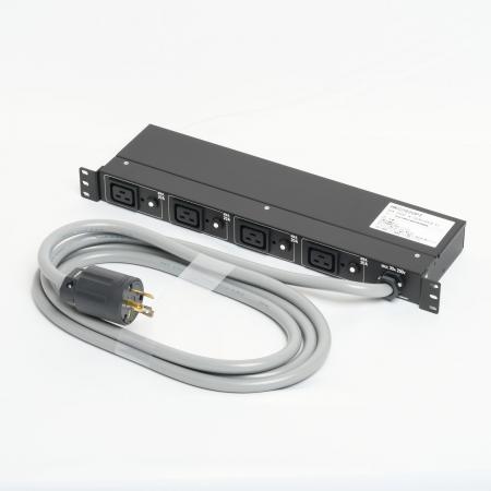 Rakuten - アメリカン電機 HKC2920PT IEC C-19 コンセントバー8ケ口 1Uタイプ プロテクター付 接地形2P 30A 250V