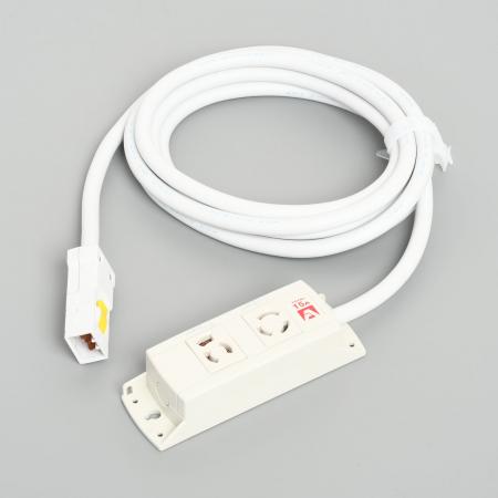 乐天商城 - 【受注生産品】アメリカン電機 KC1106 コンビ OAタップ2ケ口 コ-ドセット 接地形2P 15A 125V