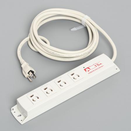 Rakuten - 【受注生産品】アメリカン電機 KC1134NF 抜止形 OAタップ4ケ口 コ-ドセット NF付 接地形2P 15A 125V