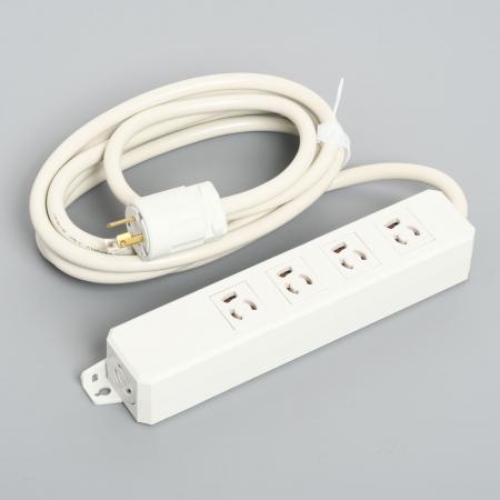 Rakuten - 【受注生産品】アメリカン電機 KC1135JT(1.5M) 抜止形 OAジョイントタップ4ケ口 コードセット 接地形2P 15A 125V