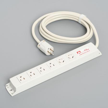 乐天商城 - アメリカン電機 KC1225 コンビ OAタップ6ケ口 コ-ドセット 接地形2P 15A 125V