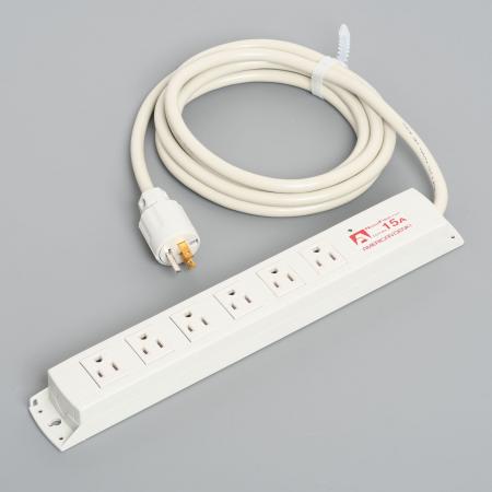 【受注生産品】アメリカン電機 KC1230NF 平刃形 OAタップ6ケ口 コ-ドセット NF付 ...