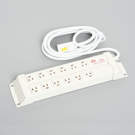 【受注生産品】アメリカン電機 KC1336H 抜止形 パラタップ12ケ口 コ-ドセット 接地形2P 15A 125V