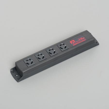 Rakuten - 【受注生産品】アメリカン電機 KU1010-BK 引掛形 OAタップ4ケ口 コ-ドナシ 黒 接地形2P 15A 125V