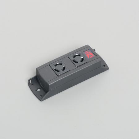 Rakuten - 【受注生産品】アメリカン電機 KU1070-BK 引掛形 OAタップ2ケ口 コ-ドナシ 黒 接地形2P 15A 125V