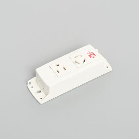 Rakuten - アメリカン電機 KU1080 コンビ OAタップ2ケ口 コ-ドナシ 接地形2P 15A 125V