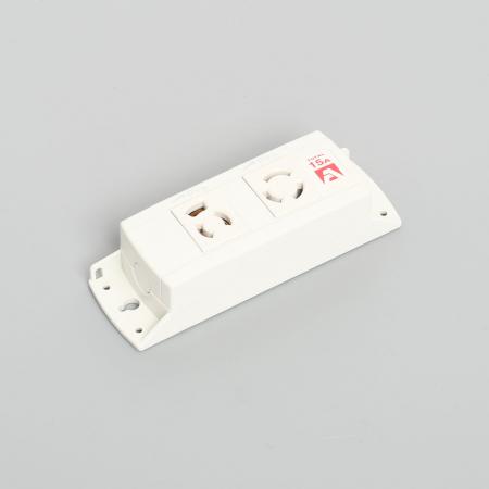 乐天商城 - アメリカン電機 KU1100 コンビ OAタップ2ケ口 コ-ドナシ 接地形2P 15A 125V