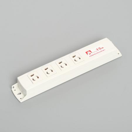乐天商城 - アメリカン電機 KU1130 抜止形 OAタップ4ケ口 コ-ドナシ 接地形2P 15A 125V