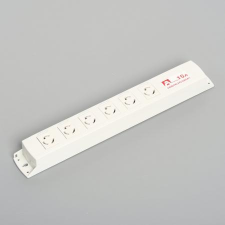 Rakuten - アメリカン電機 KU1200 引掛形 OAタップ6ケ口 コ-ドナシ 接地形2P 15A 125V