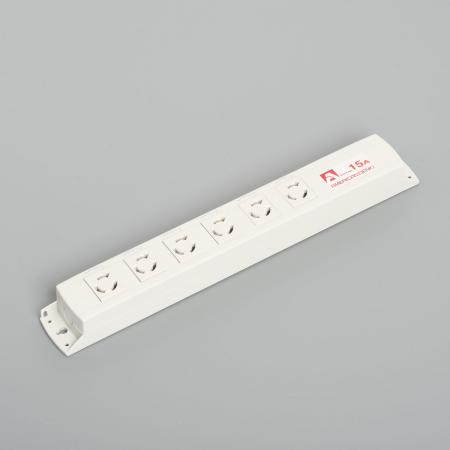 Rakuten - アメリカン電機 KU1250 引掛形 OAタップ6ケ口 コ-ドナシ 接地形2P 15A 250V