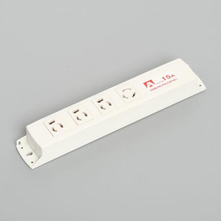 Rakuten - アメリカン電機 KU1400 コンビ OAタップ4ケ口 コ-ドナシ 接地形2P 15A 125V